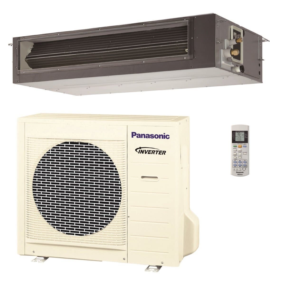 Panasonic Air Conditioning_Heating System_ 18_000 BTU_ 2 Pie